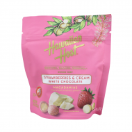 Hawaiian Host Strawberries & Cream White Chocolate Macadamias 113g 